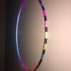 Reflective 'Galaxia' collapsible hula hoop: PE, HDPE or polypro tubing